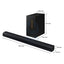 مكبرات الصوت سامسونج HW-C450 2.1ch Soundbar 2.1ch - 25W / لاسلكي / أسود اكسسوارات  الصوت > سماعات