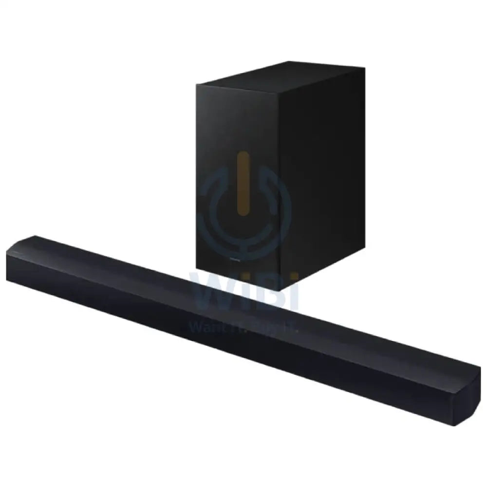 مكبرات الصوت سامسونج HW-C450 2.1ch Soundbar 2.1ch - 25W / لاسلكي / أسود اكسسوارات  الصوت > سماعات