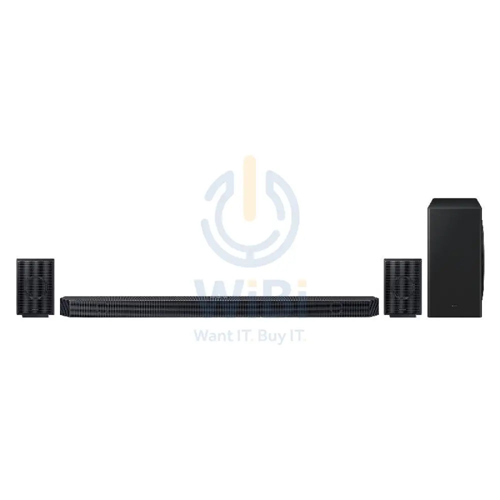 سامسونج HW-Q930D HW-Q930D 9.1.4ch Dolby Atmos الإصدار مكبرات الصوت - 42W / لاسلكي / أسود اكسسوارات > الصوت > سماعات