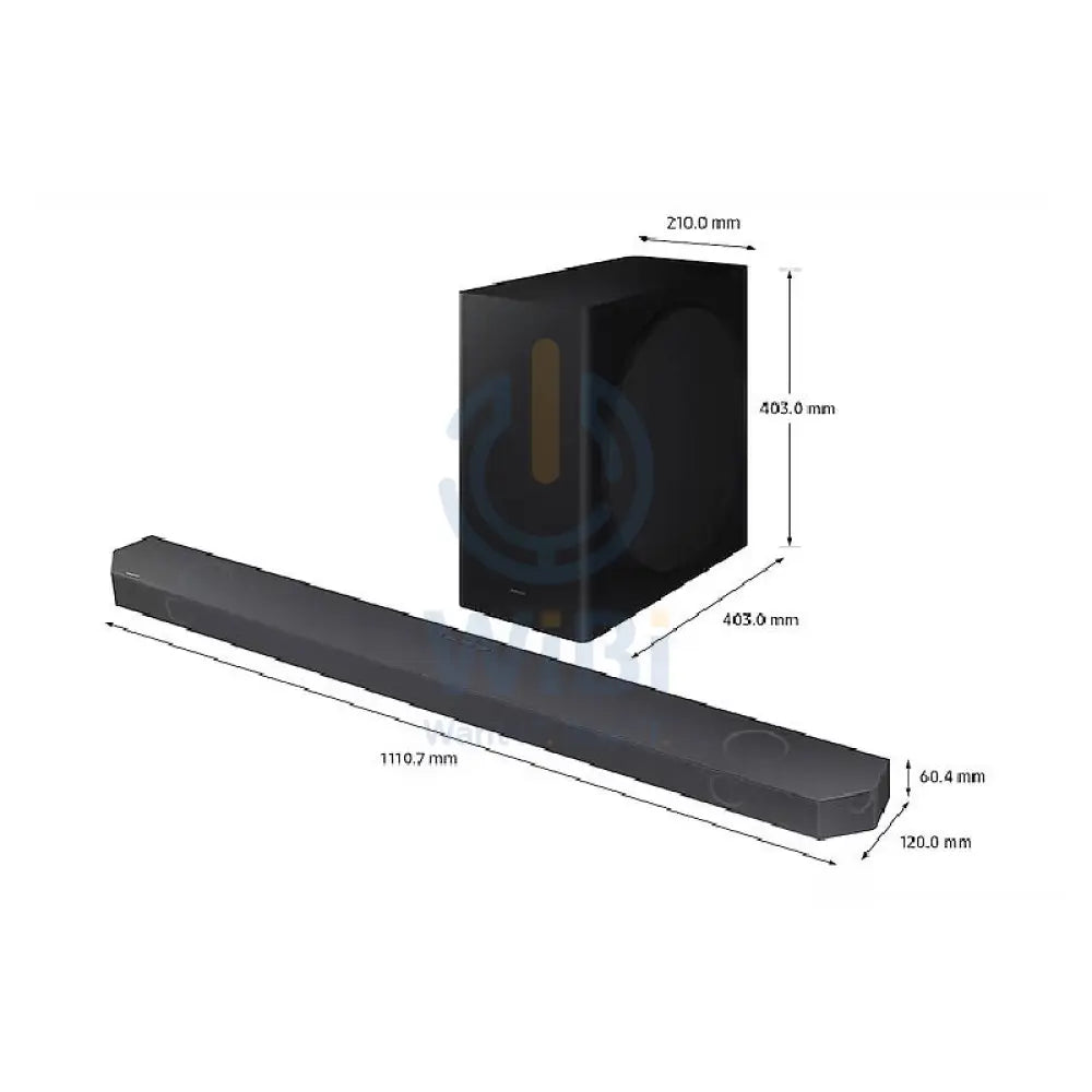 Samsung HW-S800B 3.1.2ch S-Series Soundbar - 28W / Black Accessories > Audio > Speakers