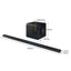 سامسونج HW-S800D HW-S800D 3.1.2ch Soundbar - 28W / أسود اكسسوارات  الصوت > سماعات الصوت > سماعات