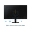 سامسونج LS27D706EAMXUE S70D UHD ذكي شاشة - 27.0 بوصة 4K / 5 مللي ثانية / إتش دي إم أي / شاشة منفذ  أسود / شاشة شاشات  و