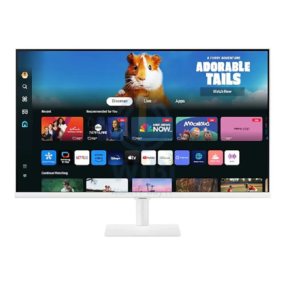 Samsung LS27DM501EMXUE M50D FHD Smart Monitor - 27.0’’ FHD / 4ms / HDMI / USB / Bluetooth / White - Monitor Monitors &