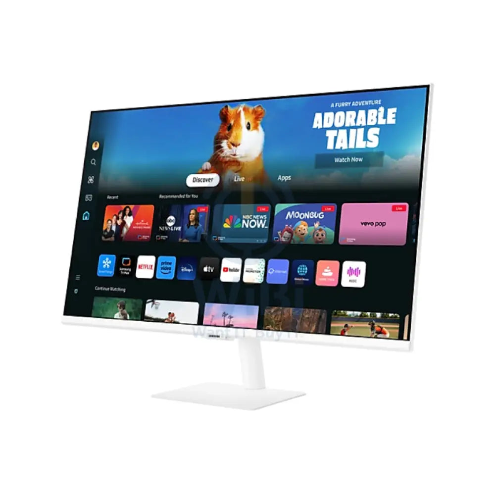 Samsung LS27DM501EMXUE M50D FHD Smart Monitor - 27.0’’ FHD / 4ms / HDMI / USB / Bluetooth / White - Monitor Monitors &