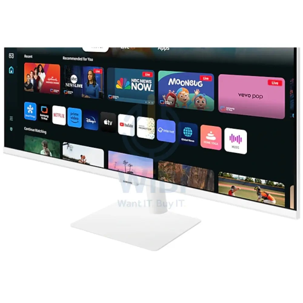 Samsung LS27DM501EMXUE M50D FHD Smart Monitor - 27.0’’ FHD / 4ms / HDMI / USB / Bluetooth / White - Monitor Monitors &
