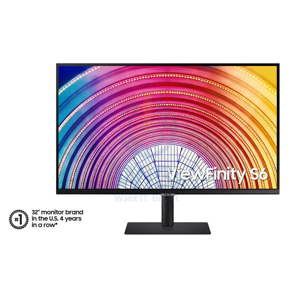 سامسونج شاشة QHD HDR مقاس 32 بوصة مع منفذ HDMI - LS32A600NAMXUE