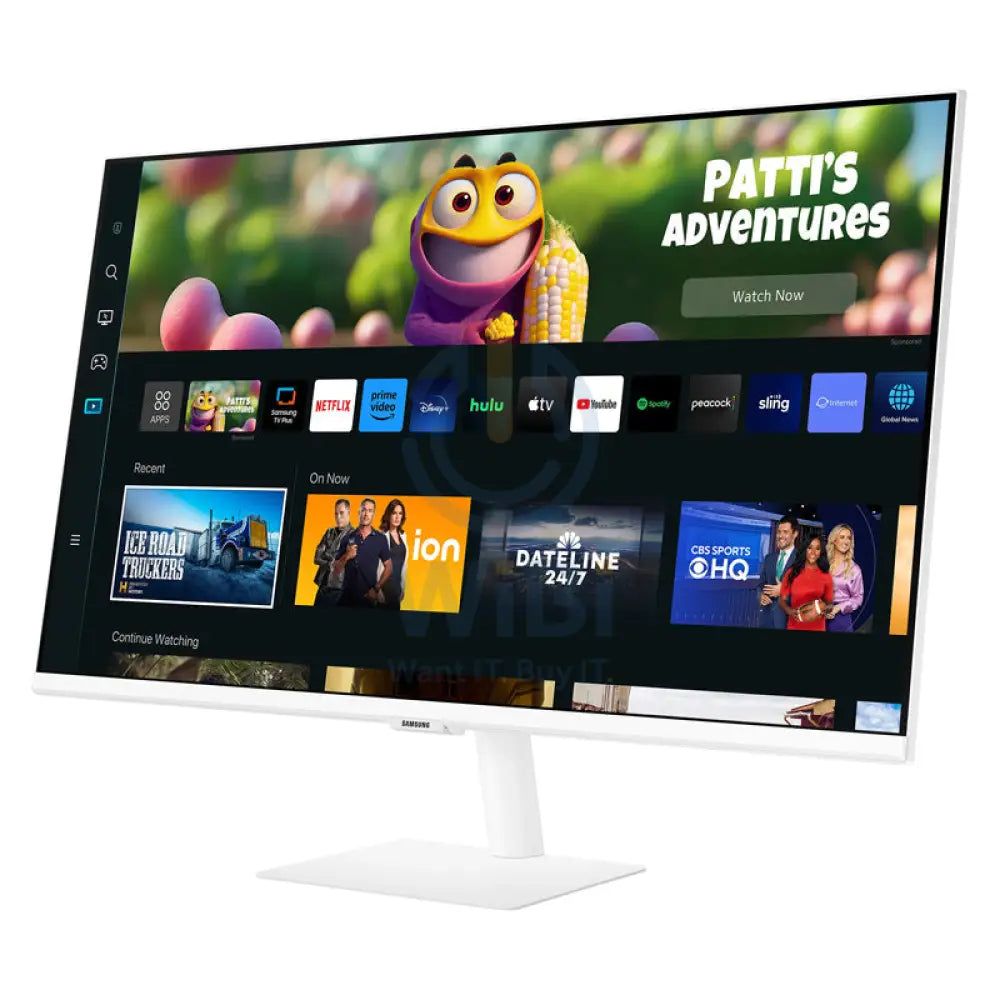 Samsung LS32CM501EMXUE M5 Smart Monitor - 32.0’’ VA FHD / 4ms / USB / HDMI / Wi-Fi / Bluetooth / White - Monitor