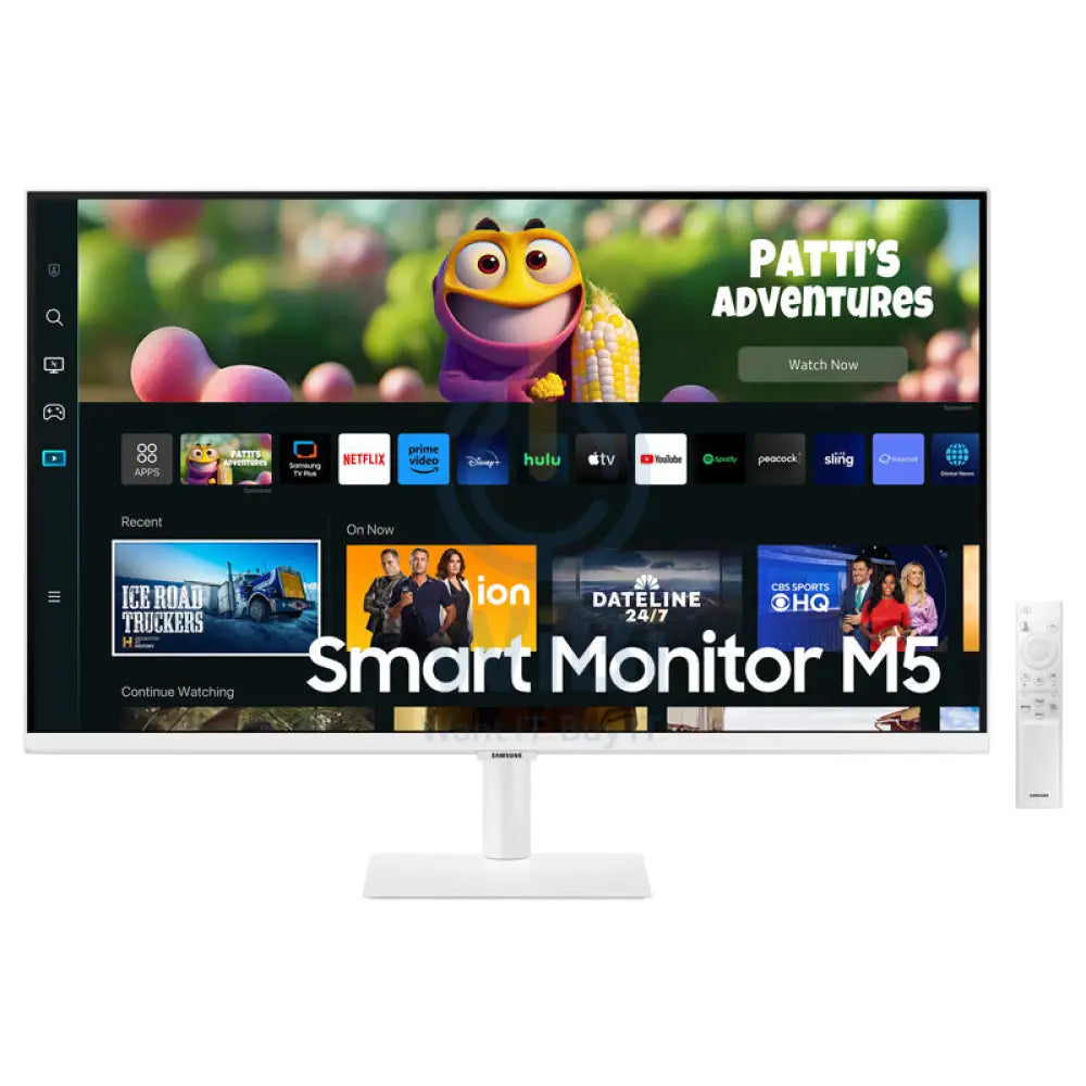 Samsung LS32CM501EMXUE M5 Smart Monitor - 32.0’’ VA FHD / 4ms / USB / HDMI / Wi-Fi / Bluetooth / White - Monitor