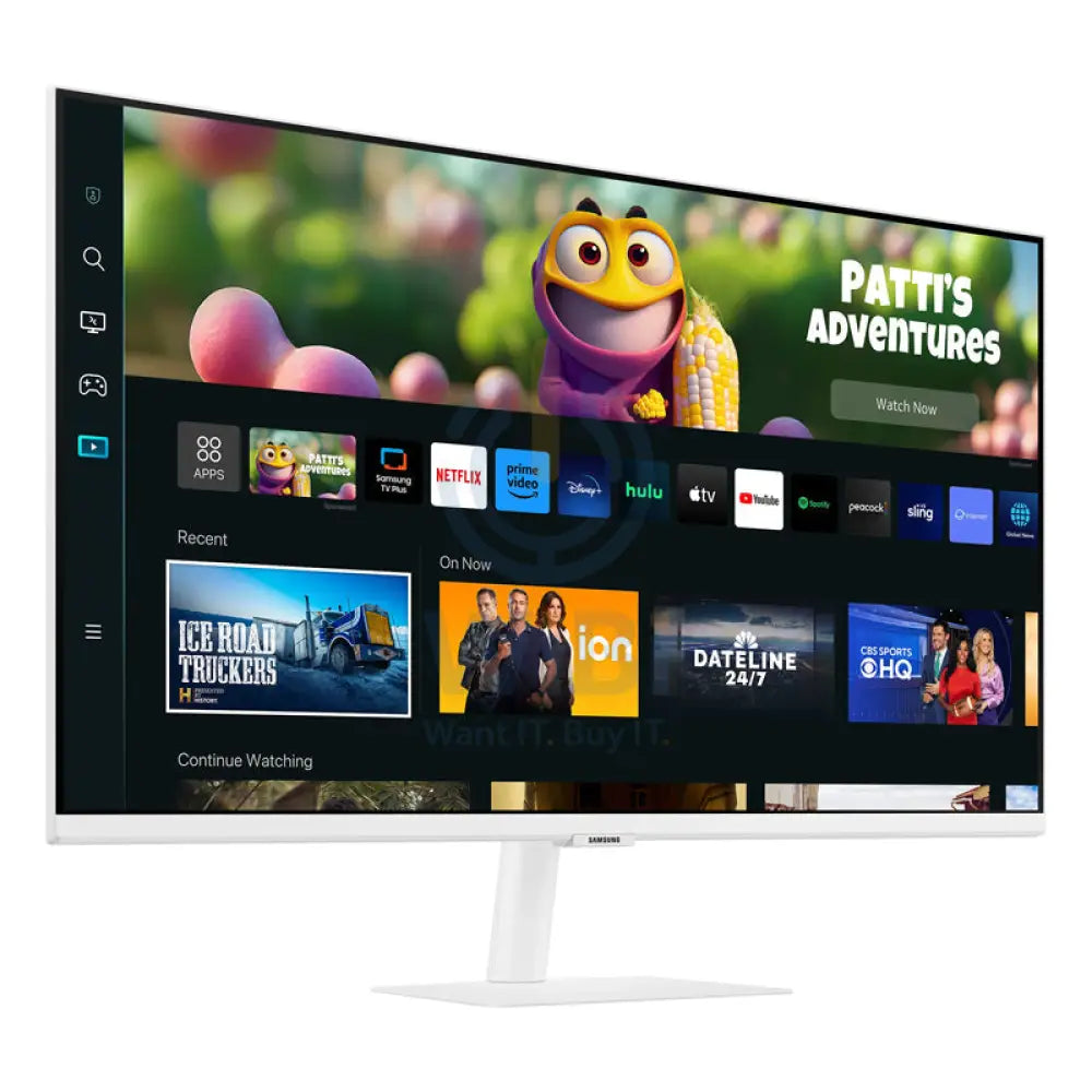 Samsung LS32CM501EMXUE M5 Smart Monitor - 32.0’’ VA FHD / 4ms / USB / HDMI / Wi-Fi / Bluetooth / White - Monitor