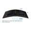 سامسونج LS34C650VAMXUE 1000R منحني LS34C650VAMXUE 1000R - 34.0 بوصة UWQHD FHD / 5 مللي ثانية / إتش دي إم أي منفذ / سماعة رأس / إيثرنت / يو اس بي  أسود