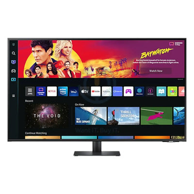Samsung LS43BM700UMXUE - 43.0’’ UHD / 4ms / HDMI / USB / USB-C / Black - Monitor Monitors & Projectors > Monitors