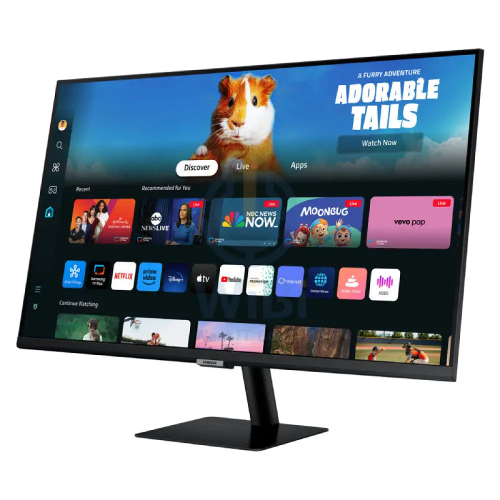 Samsung M50D Smart Monitor - 27’’ VA FHD / 4ms / HDMI/USB/Bluetooth/WiFi / Black - Monitor Monitors & Projectors >