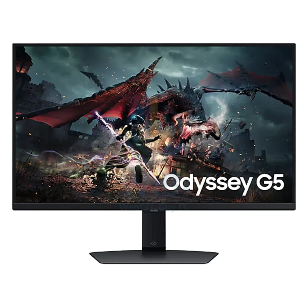 سامسونج أوديسي جي5 G50D LS27DG502EMXUE الألعاب شاشة - 27.0 بوصة IPS QHD مقاس 27.0 بوصة / 1 مللي ثانية / إتش دي إم أي / منفذ العرض / أسود - شاشة