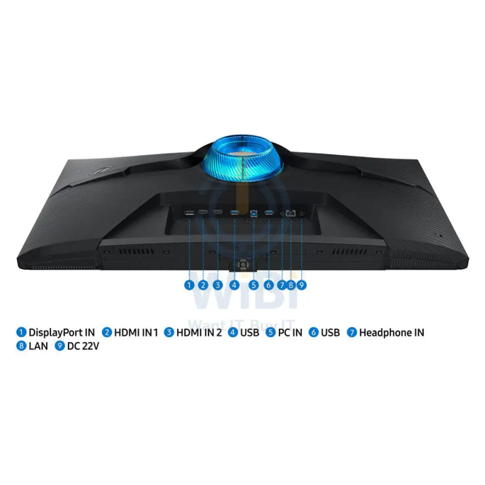 سامسونج أوديسي جي7 LS32BG702EMXUE ذكي الألعاب شاشة - 32.0 بوصة IPS 4K UHD / 1 مللي ثانية / يو اس بي / إتش دي إم أي / منفذ العرض / شبكة محلية