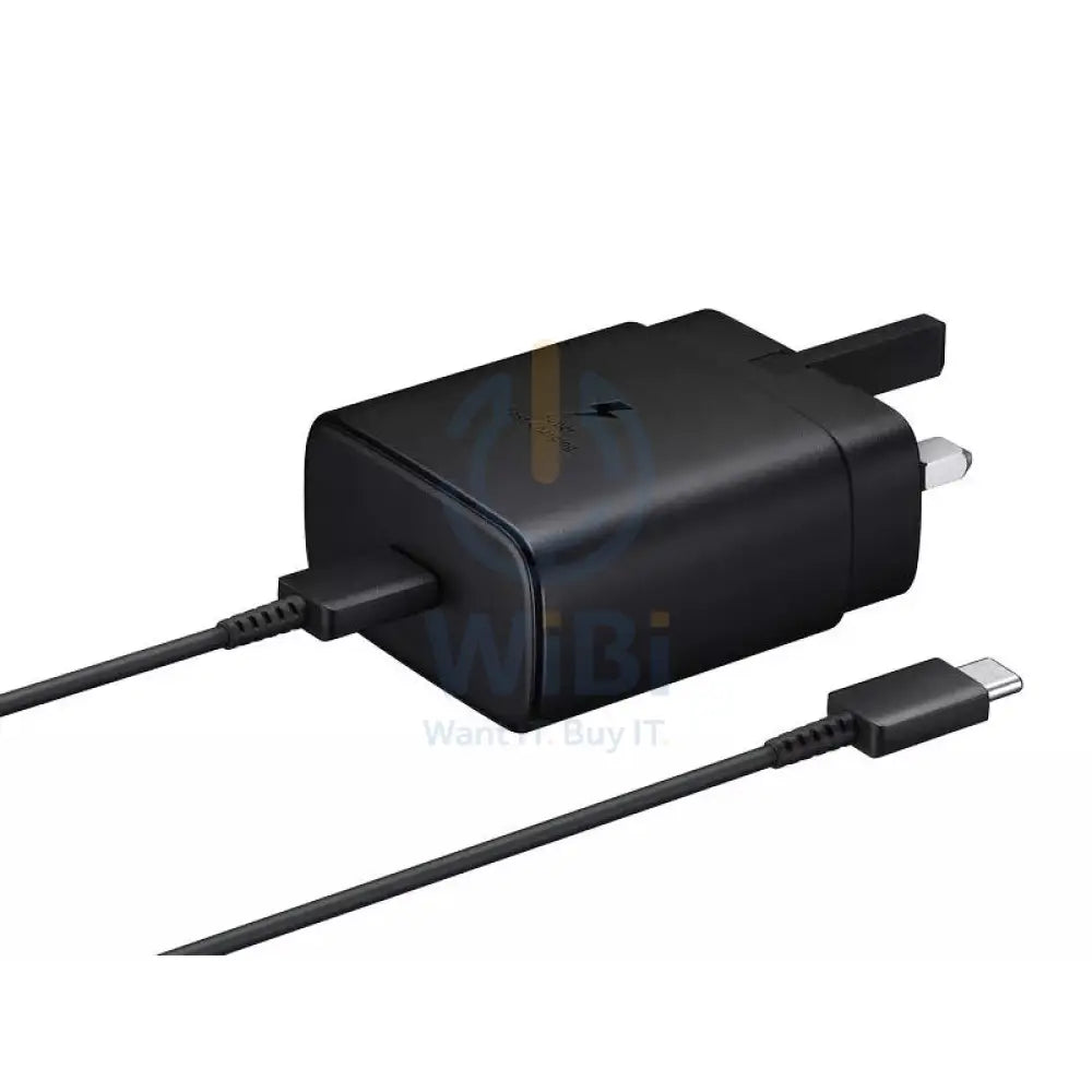 شاحن سامسونج فائق السرعة - 45 واط / نوع-ج / أسود