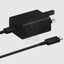 Bundle Offer - Samsung Galaxy S25 Ultra - 512GB / 6.9" Quad HD+ / Wi-Fi / 5G / Titanium Gray - Mobile + Samsung Power Adapter - USB-C / 1.8 M / 45W / Black