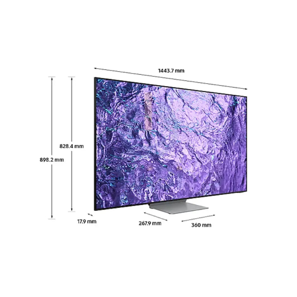 سامسونج QA65QN700CUXZN ذكي تلفزيون - 65 بوصة QLED / 8K / 50 هرتز / يو اس بي / إتش دي إم أي  أسود  إتش دي إم أي  أسود اكسسوارات > ذكي أجهزة > ذكي  أجهزة > ذكي تلفزيون >