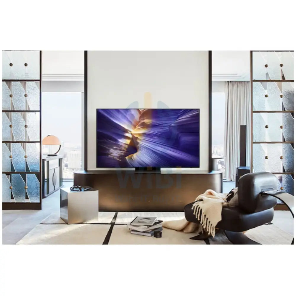سامسونج QA77S90FAEXZN ذكي تلفزيون - 77 بوصة OLED / 4K / يو اس بي / إتش دي إم أي / إيثرنت / جرافيت أسود اكسسوارات >
