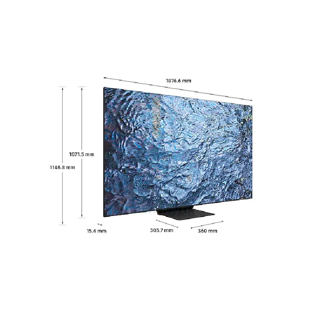 سامسونج QA85QN900CUXZN ذكي تلفزيون - 85 بوصة QLED / 8K / 100 هرتز / يو اس بي / إتش دي إم أي  أسود  إتش دي إم أي  أسود تيتانيوم اكسسوارات > ذكي الأجهزة >