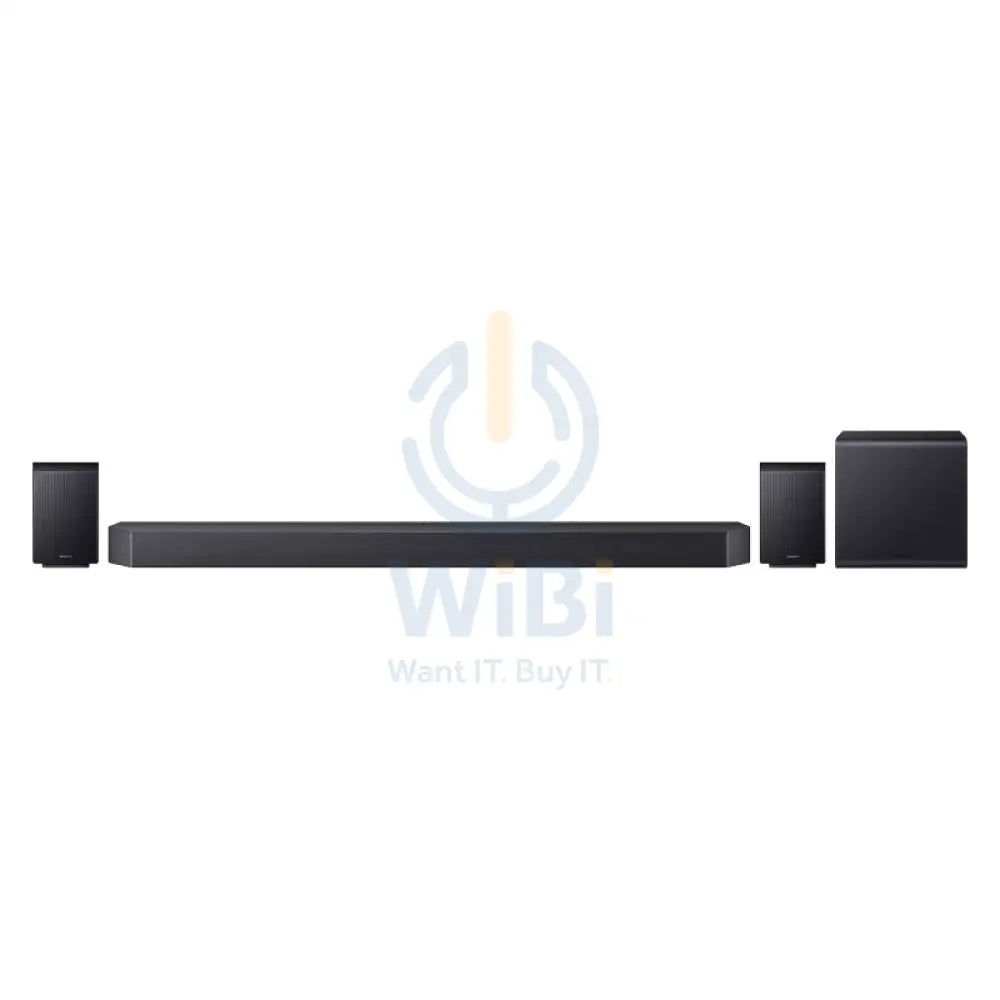 سامسونج HW-Q990F 11.1.4ch Subwoofer مع Speaker - 41W / لاسلكي  أسود اكسسوارات  الصوت  سماعات