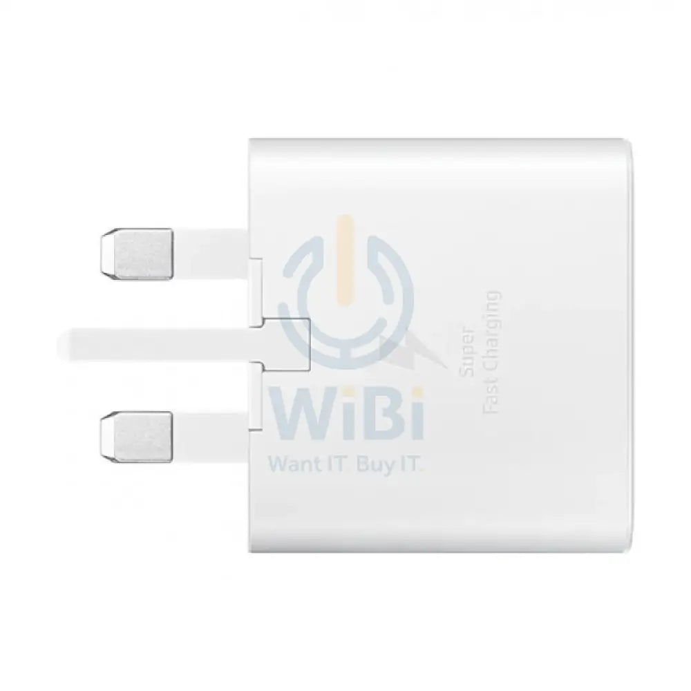 Samsung Travel Adapter With Cable - 25W / USB Type-C / White Accessories > Power Adapters