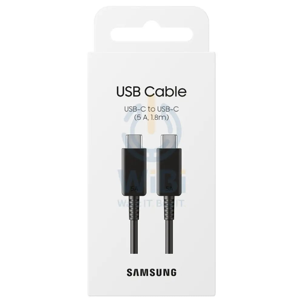 Samsung USB-C to USB-C Cable - 1.8 M / 5A / Black Accessories > Cables & Converters > Cables