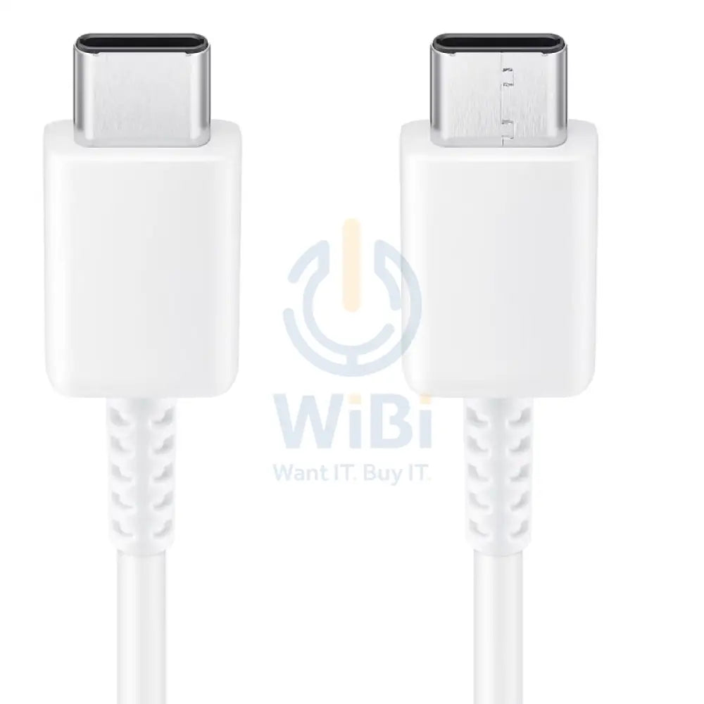 Samsung USB-C to USB-C Cable - 1 M / 3A / White Accessories > Cables & Converters > Cables