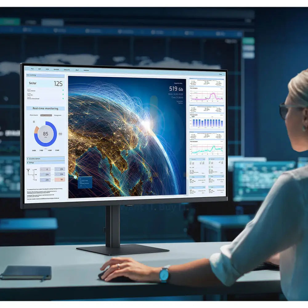Samsung ViewFinity S80UD - 37.0’’ 4K UHD / 5ms / 60Hz / USB-A/USB-C/HDMI 2.0/DP 1.2 - Monitor Monitors & Projectors >