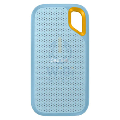SanDisk Extreme Portable SSD - 2TB / Up to 1050 MB/s / USB 3.2 Gen 2 Type-C / Sky Blue / External SSD (Solid State