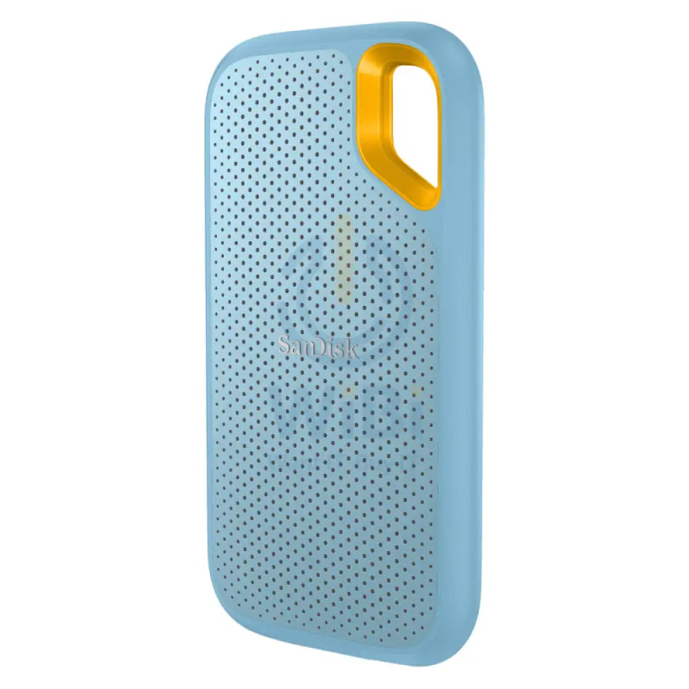 SanDisk Extreme Portable SSD - 4TB / Up to 1050 MB/s / USB 3.2 Gen 2 Type-C / Sky Blue / External SSD (Solid State