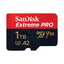 SanDisk Extreme PRO microSDXC UHS-I CARD with Adapter - 1TB / Up to 200 MB/s Storage > Memory Cards