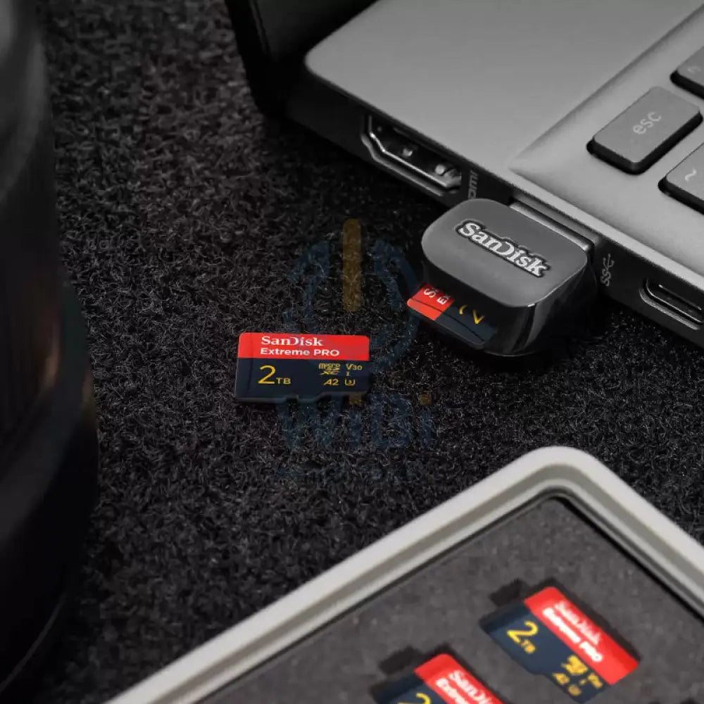 SanDisk Extreme PRO microSDXC UHS-I CARD with Adapter - 2TB / Up to 250 MB/s Storage > Memory Cards