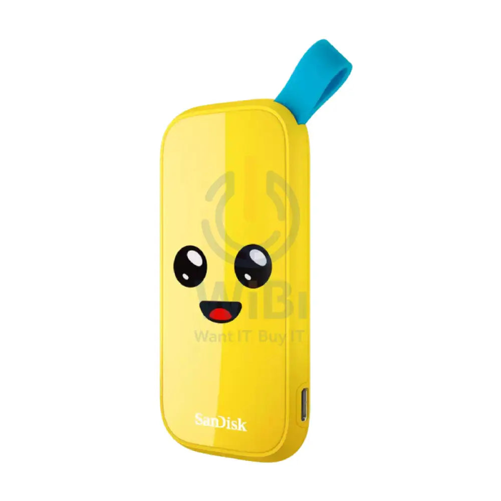 SanDisk Fortnite Portable SSD Peely Edition - 2TB / Up to 800MB/s / USB-C 3.2 Gen 2 / External SSD (Solid State Drive)