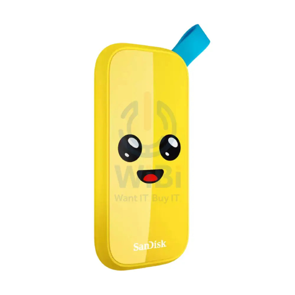 SanDisk Fortnite Portable SSD Peely Edition - 2TB / Up to 800MB/s / USB-C 3.2 Gen 2 / External SSD (Solid State Drive)