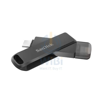 SanDisk iXpand Flash Drive Luxe - 64GB / Type-C / Lightning Storage > USB Flash Drive