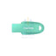 SanDisk Ultra Curve USB Flash Drive - 128GB / USB 3.0 / Up to 100MB/s / Mint Storage > USB Flash Drive