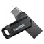 SanDisk Ultra Dual Drive Go Flash Drive - 256GB / Up to 400 MB/s / USB 3.2 Gen 1 / Type-C / Black Storage > USB Flash