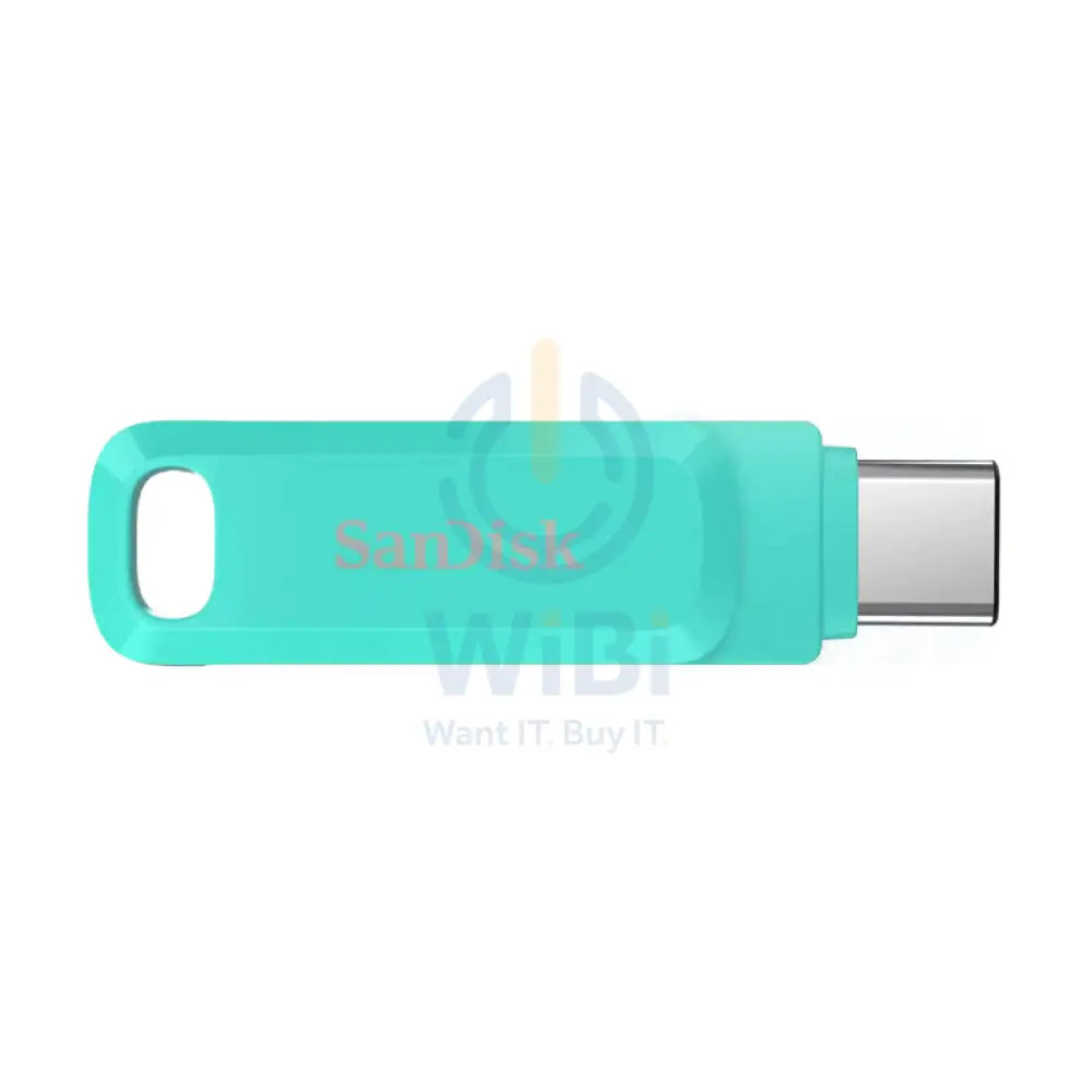 SanDisk Ultra Dual Drive Go USB Type-C - 256GB / Up to 150 MB/s / USB 3.2 Gen 1 / USB-C / Mint Storage > USB Flash Drive