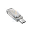 SanDisk Ultra Dual Drive Luxe - 256GB / Up to 400 MB/s / USB 3.2 Gen 1 / Type-C / Silver Storage > USB Flash Drive