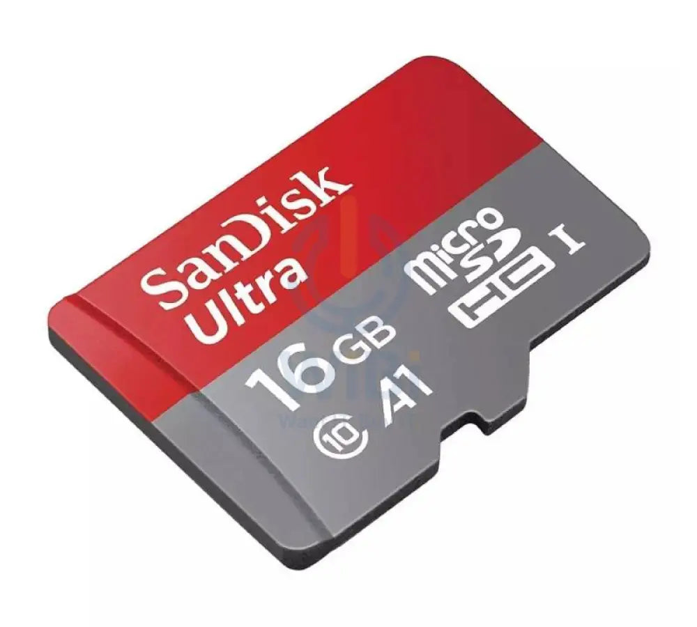 سانديسك ألترا microSDHC بطاقة - 16 جيجابايت تخزين > ذاكرة بطاقات