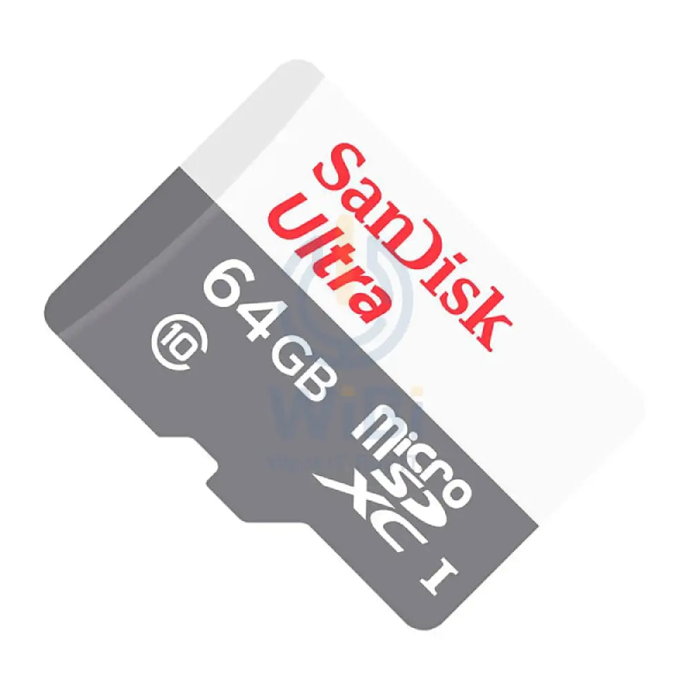 سانديسك ألترا microSDHC/مايكروSDXC UHS-I بطاقة  64 جيجابايت / فوق إلى 100 ميجابايت/ث تخزين > ذاكرة بطاقات
