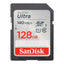 SanDisk Ultra SDHC/SDXC UHS-I Card - 128GB / Up to 140 MB/s Storage > Memory Cards