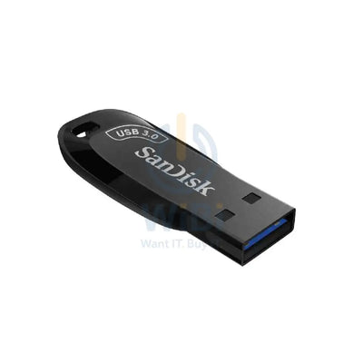 SanDisk Ultra Shift USB Flash Drive - 32GB / USB 3.0 / Up to 100MB/s / Black Storage > USB Flash Drive