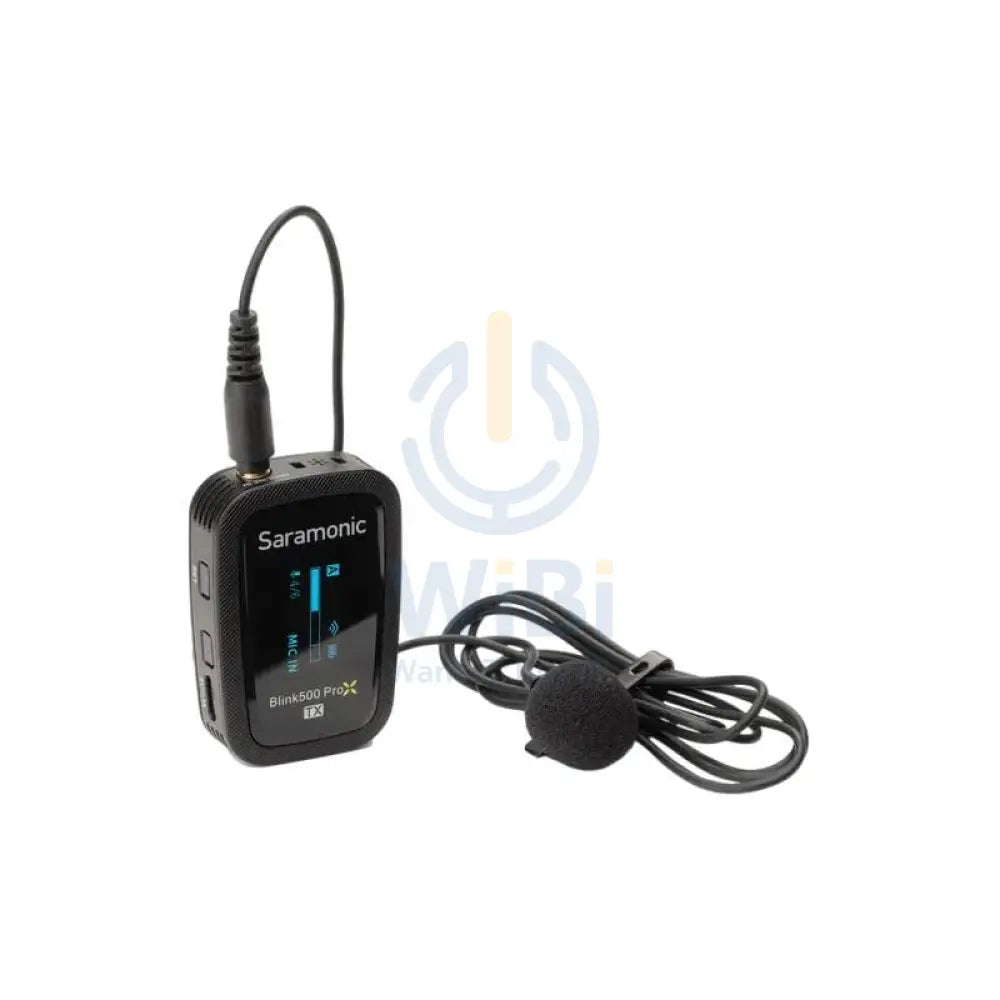 Saramonic 3.5mm 2.4G Dual Channel Wireless Microphone with Charging Case Blink500 ProX B2 Accessories > Audio >