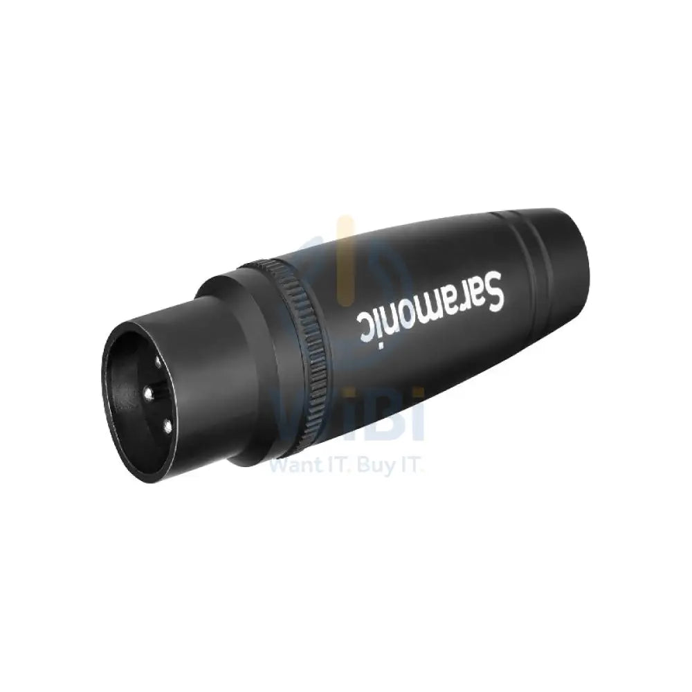 Saramonic C-XLR + 3.5MM Female TRS TO XLR Male Audio Adapter - Black Accessories > Cables & Converters > Cables
