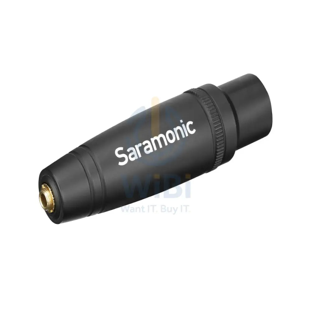 Saramonic C-XLR + 3.5MM Female TRS TO XLR Male Audio Adapter - Black Accessories > Cables & Converters > Cables