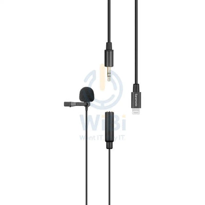 Saramonic Lavalier Microphone with detachable lightning connector - Black Accessories > Audio > Microphone