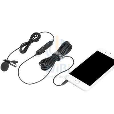 Saramonic LAVMICRO U2 Ultracompact Clip-On Lavalier Microphone - 6 Meter / Black Accessories > Audio > Microphone