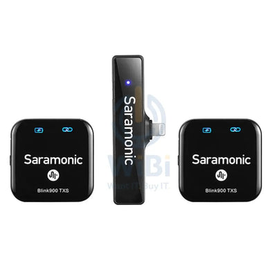Saramonic Lightning 2.4G Dual Channel Wireless Microphone Blink900 S4 Accessories > Audio > Microphone