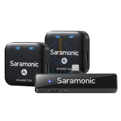 Saramonic Lightning 2.4G Dual Channel Wireless Microphone Blink900 S4 Accessories > Audio > Microphone